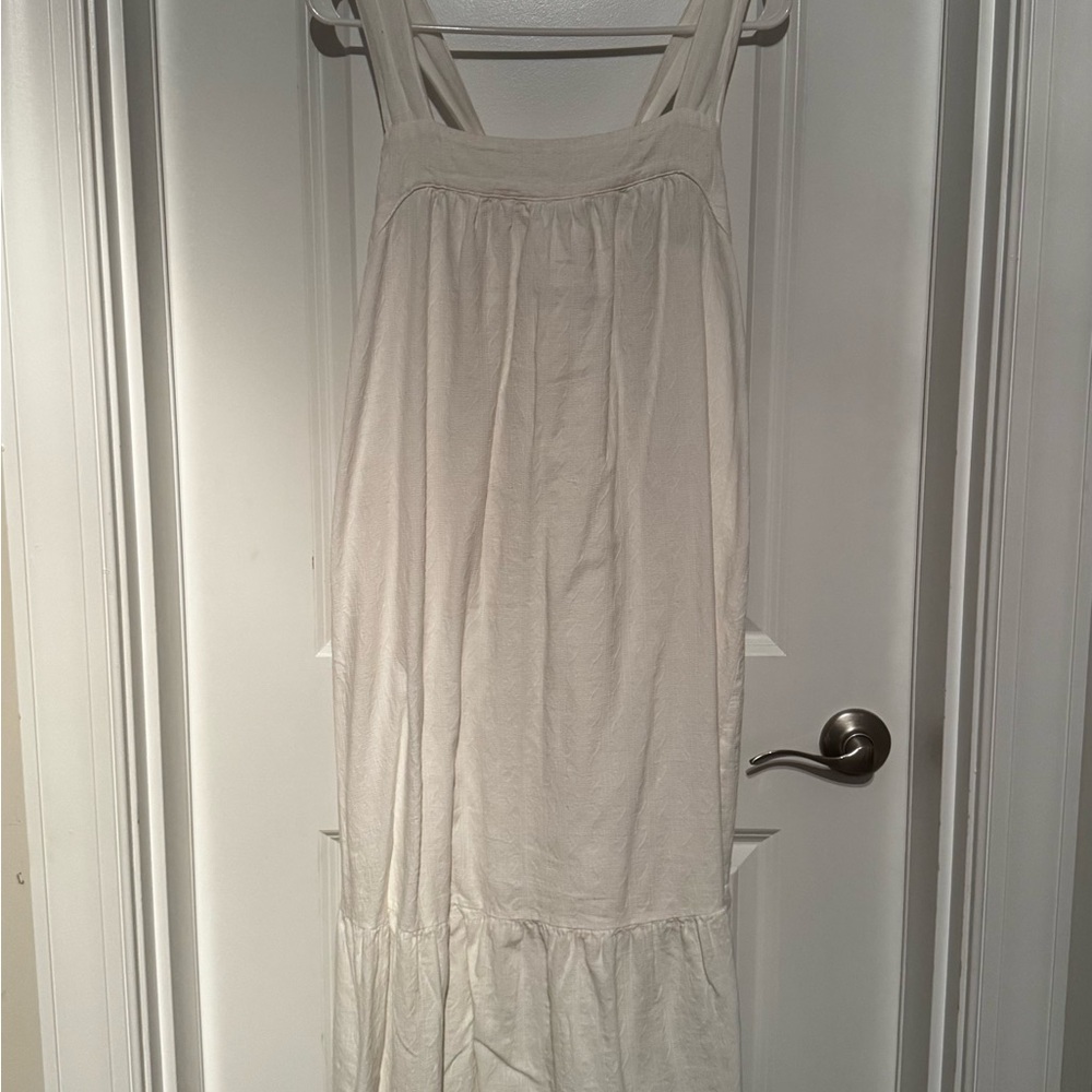 Carve Designs Cream Maxi Dress